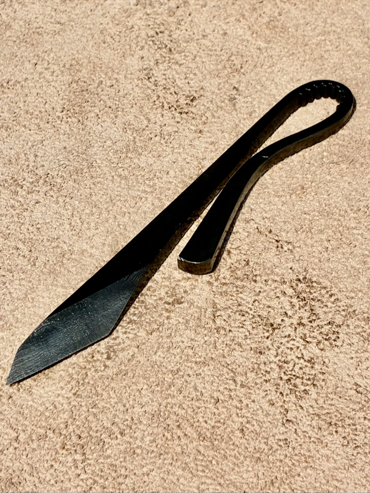 Damascus Kiridashi 14 cm